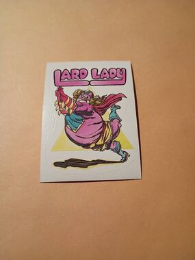 1983 General Mills Zero Heroes Trading Card Sticker Card Vintage #10